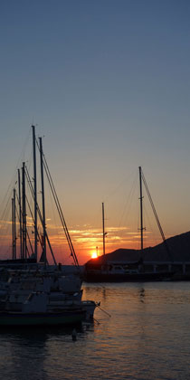 Sunset in Kamares Sifnos