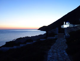 Saint Catherine in the arches of Sifnos